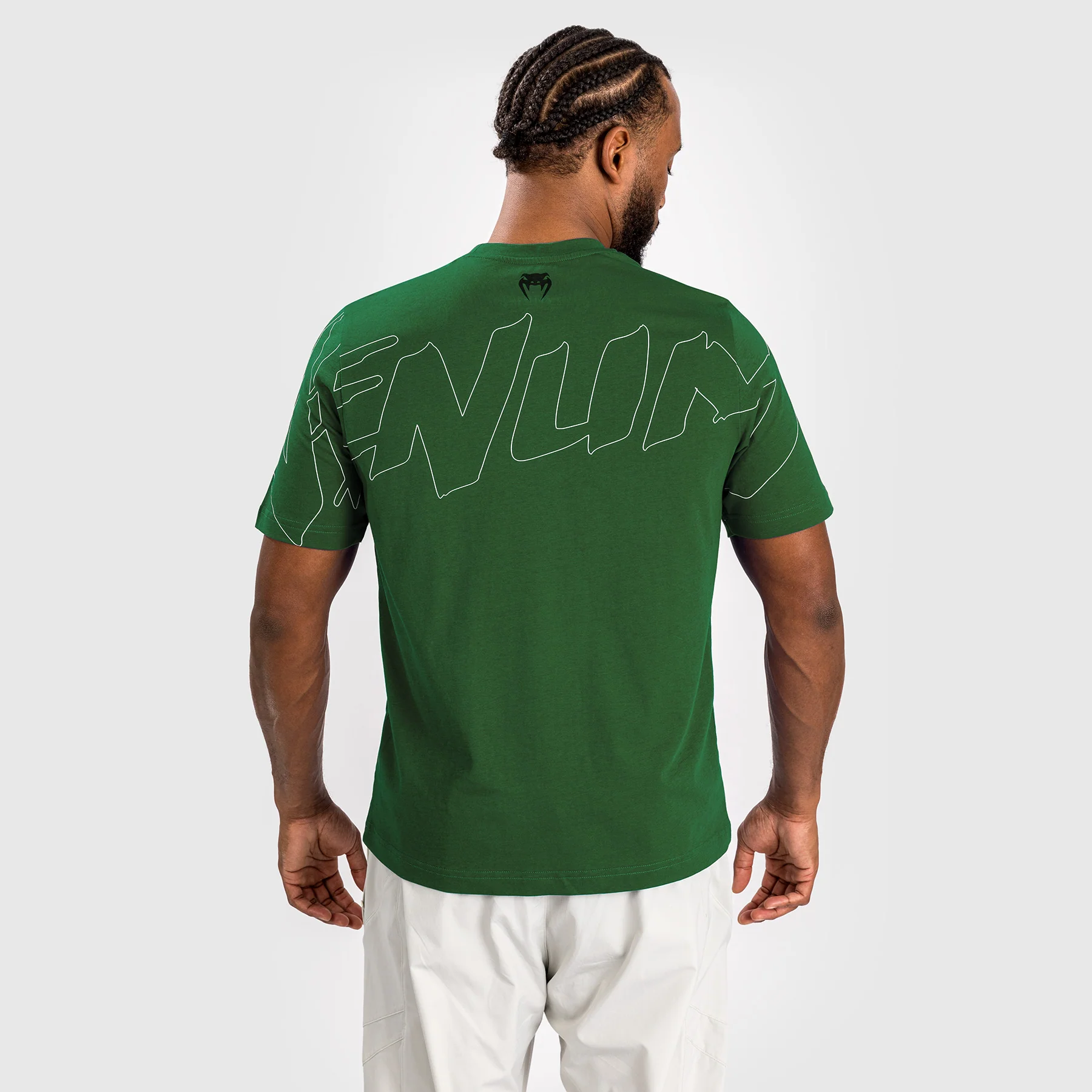 Venum Snake Print T-Shirt - Khaki - Image 2