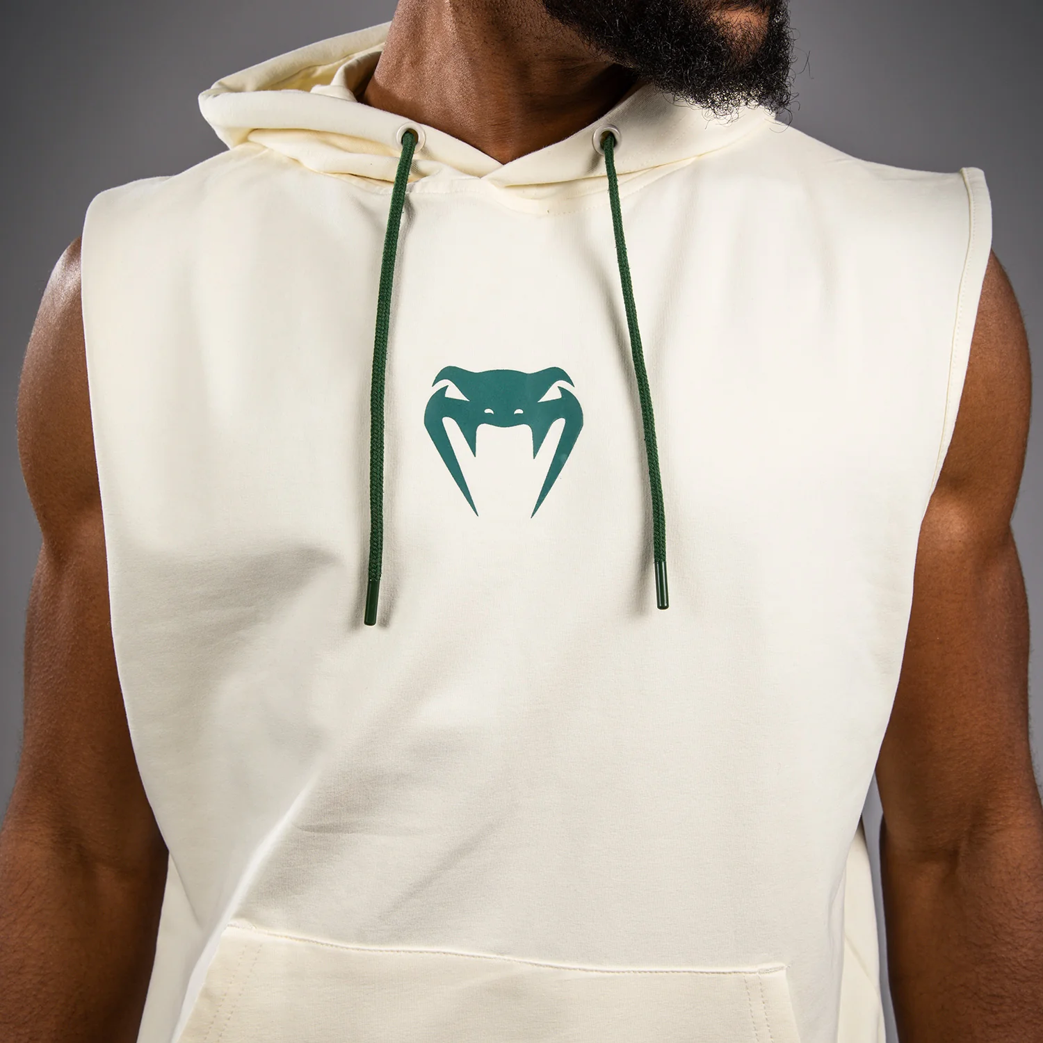 Venum Sparring Ärmelloser Hoodie - Vanille - Image 5