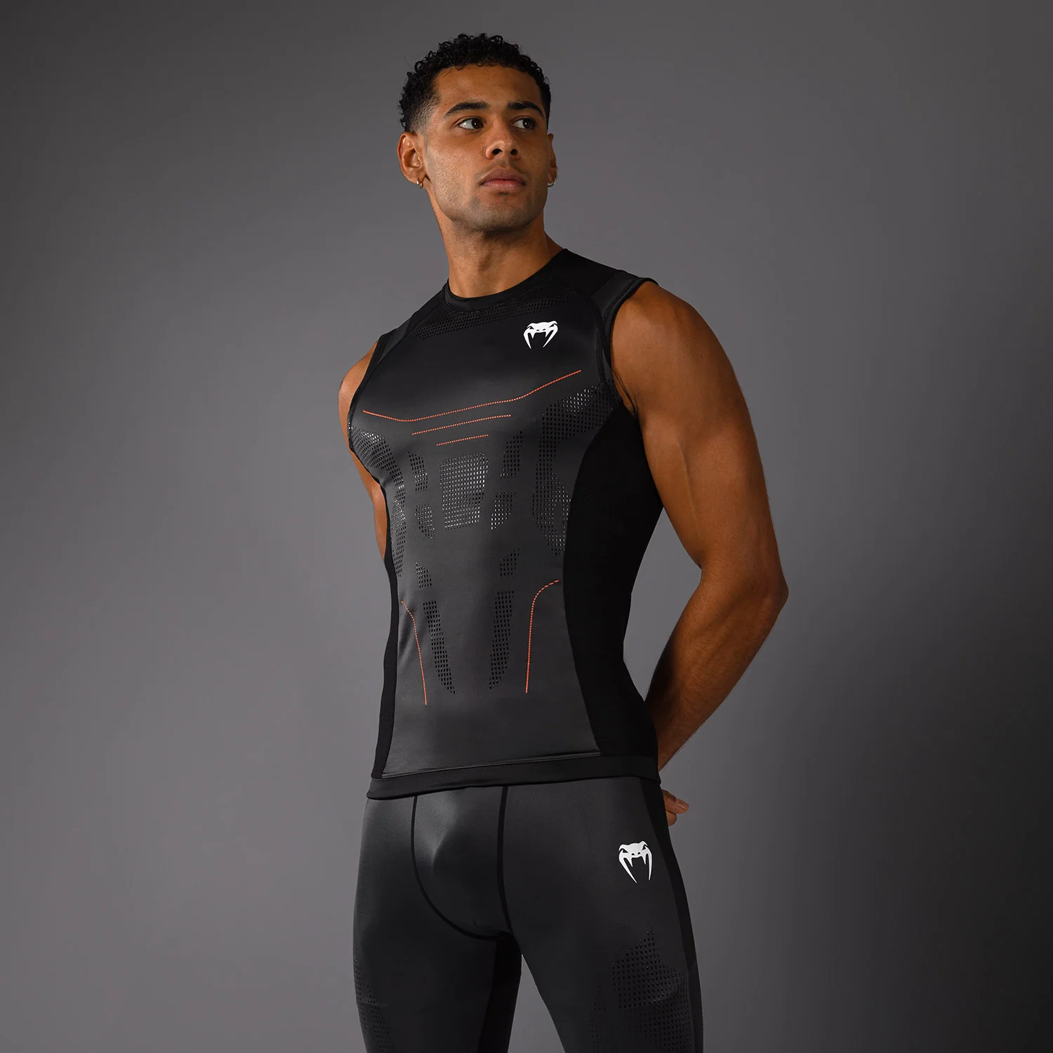 Venum Technical 3.0 Ärmelloses Rashguard - Graphit - Image 2