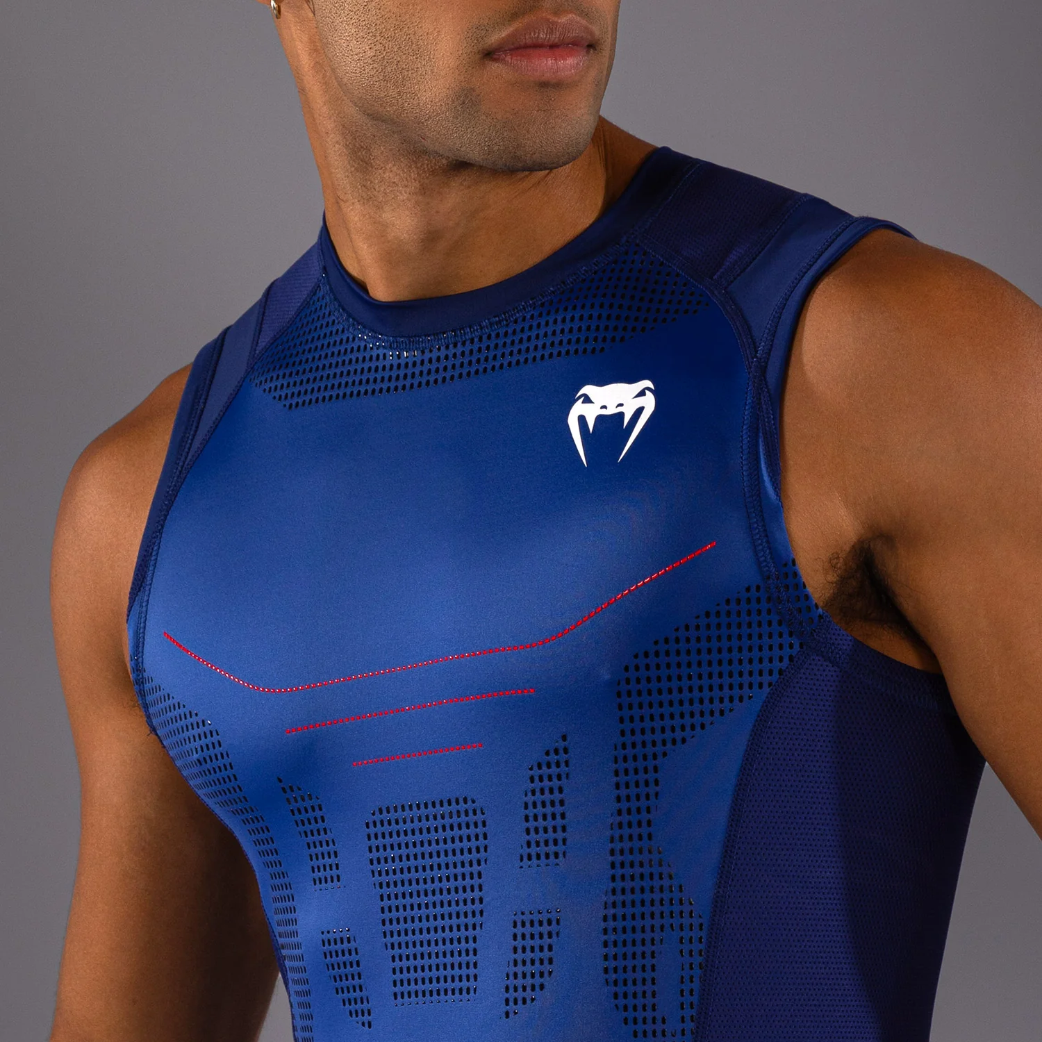 Venum Technical 3.0 Ärmelloses Rashguard - Nachtblau - Image 6