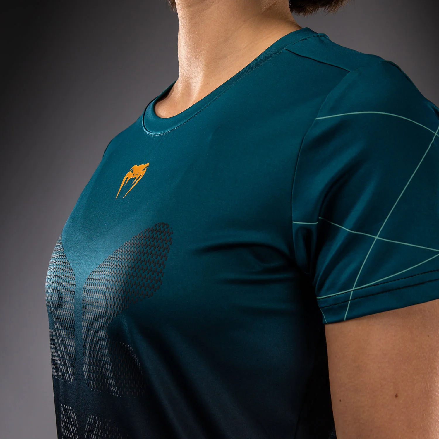 Venum Technical 3.0 Damen Dry Tech T-Shirt - Blau - Image 6