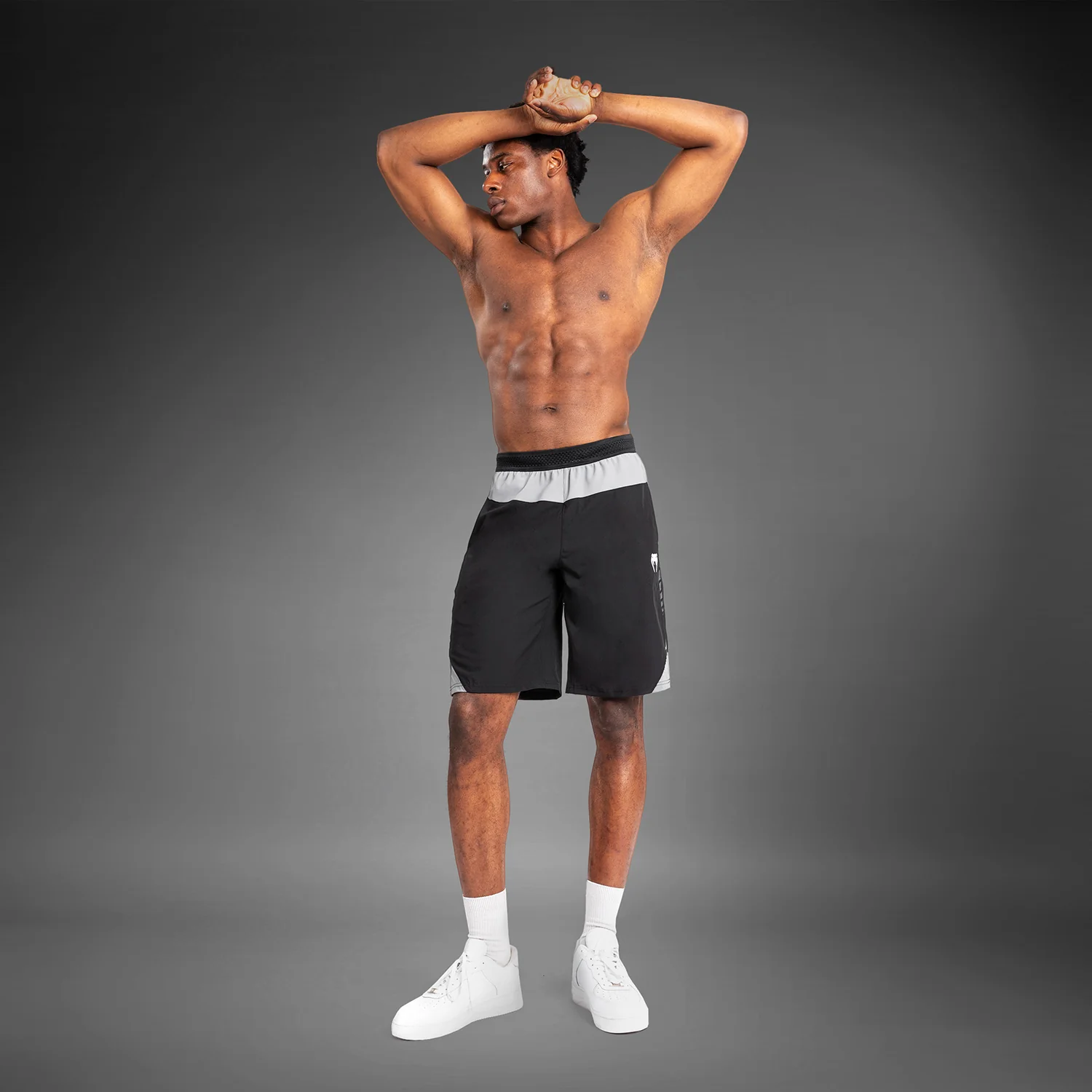 Venum Tempest Herren Trainingsshorts - Schwarz/Grau - Image 6