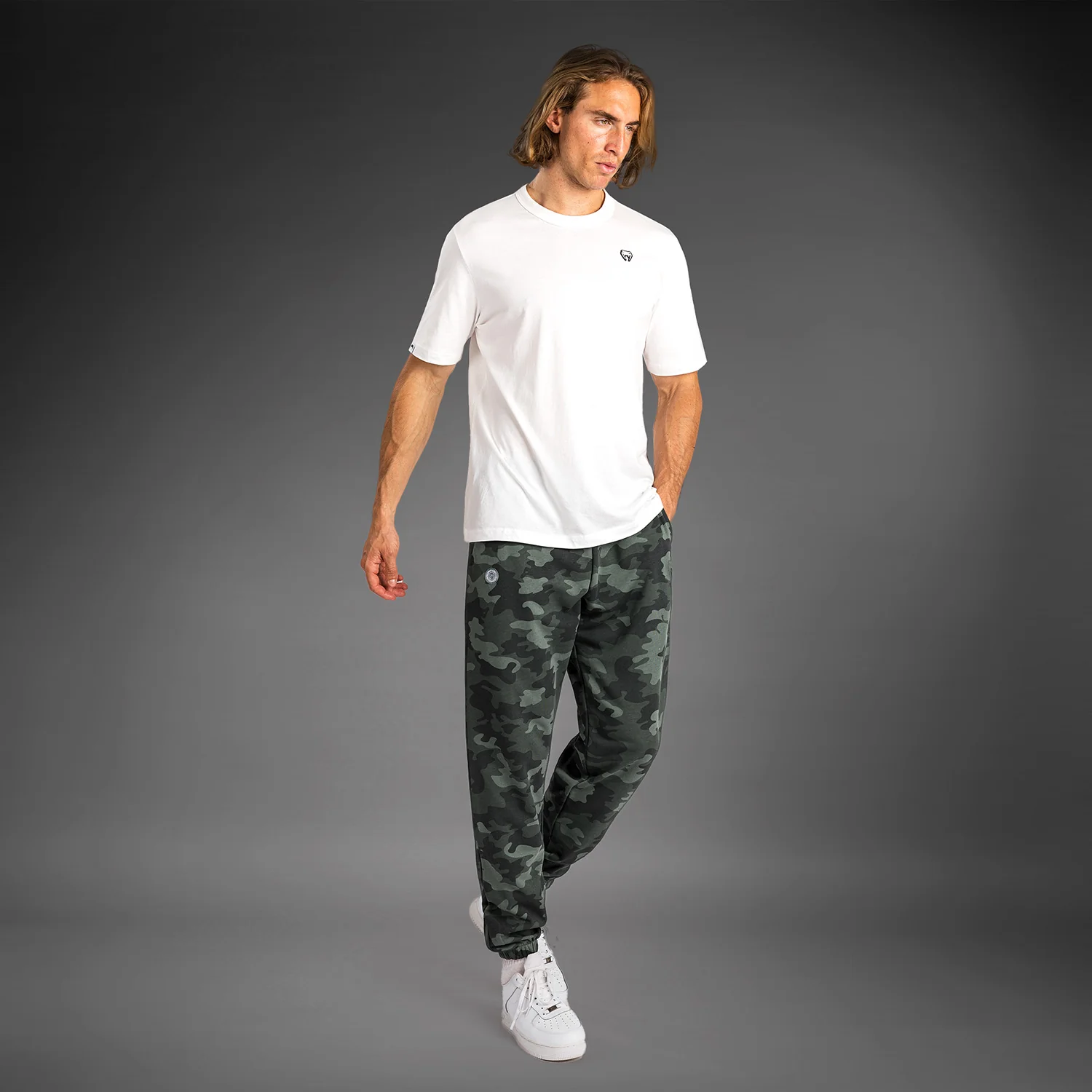 Venum Vortex XL Herren Jogginghose - Khaki Camo - Image 2