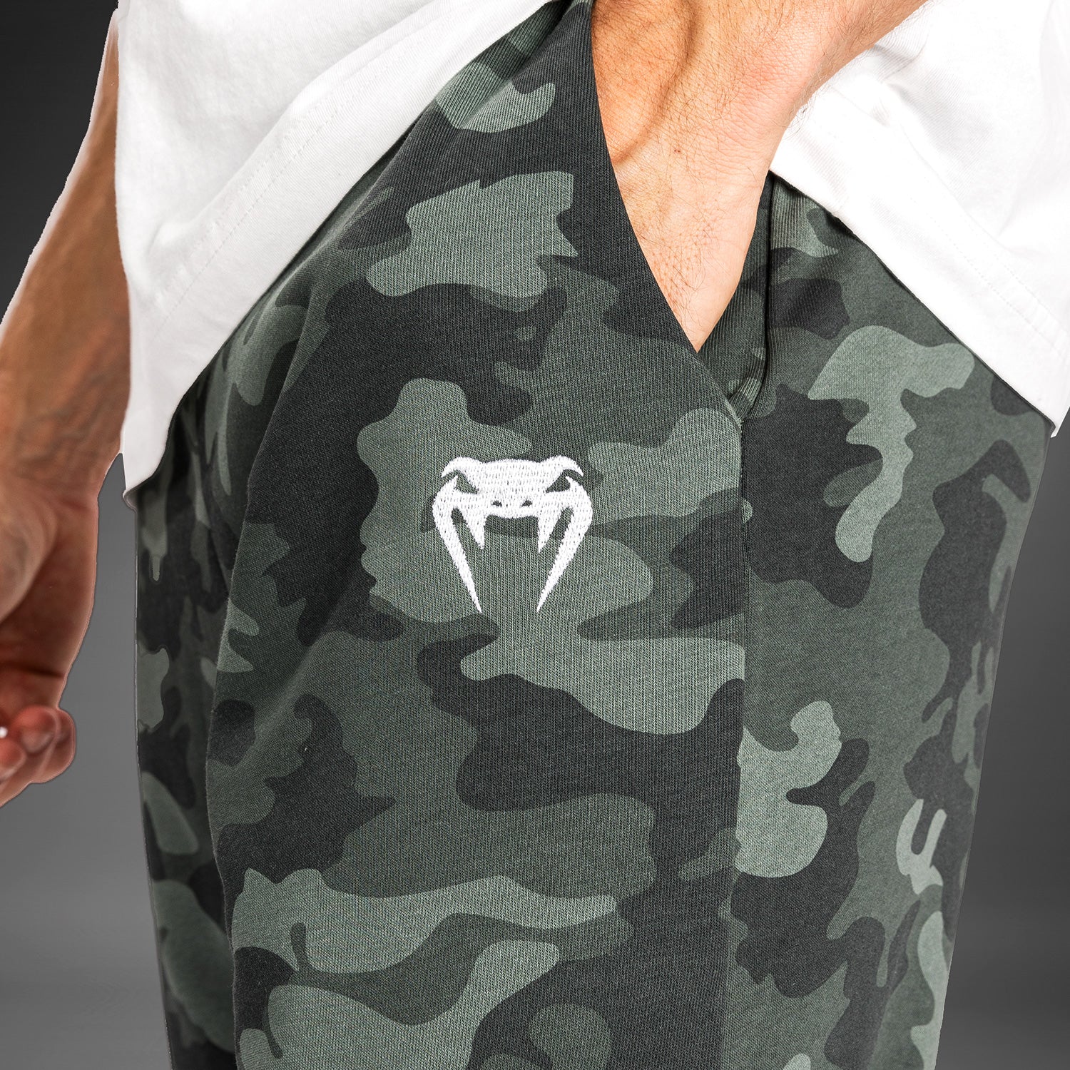 Venum Vortex XL Herren Jogginghose - Khaki Camo - Image 6