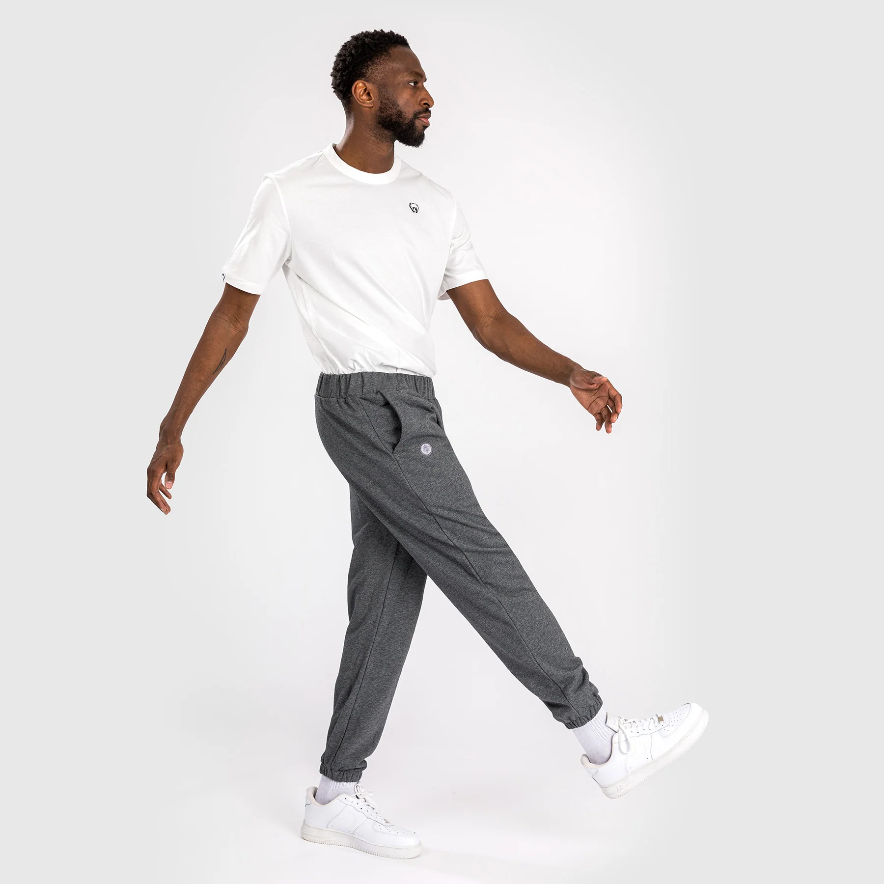 Venum Vortex XL Lite Herren Jogginghose - Dunkel Heather Grau - Image 6