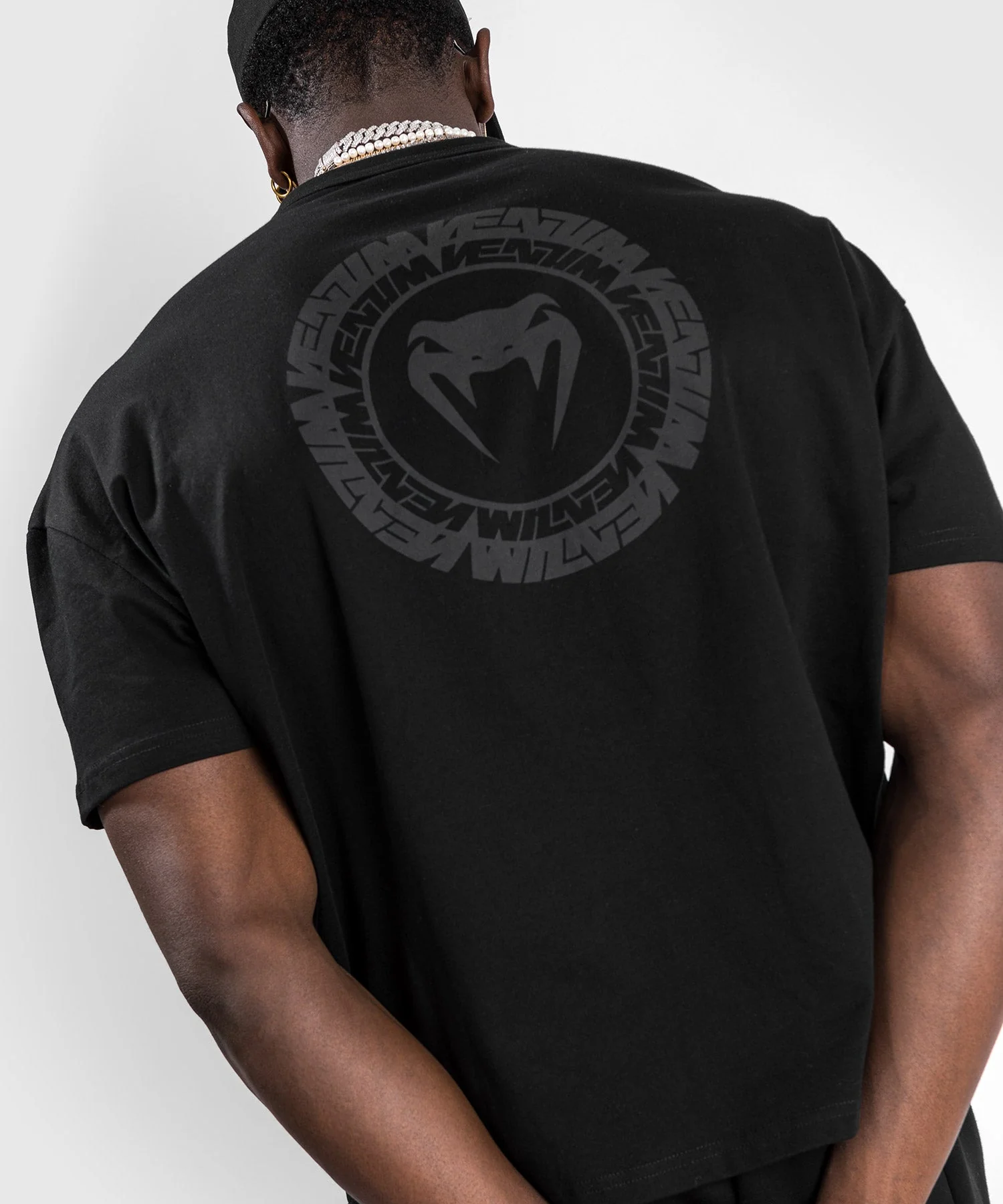 Venum Vortex XL T-Shirt – Oversize - Schwarz - Image 7