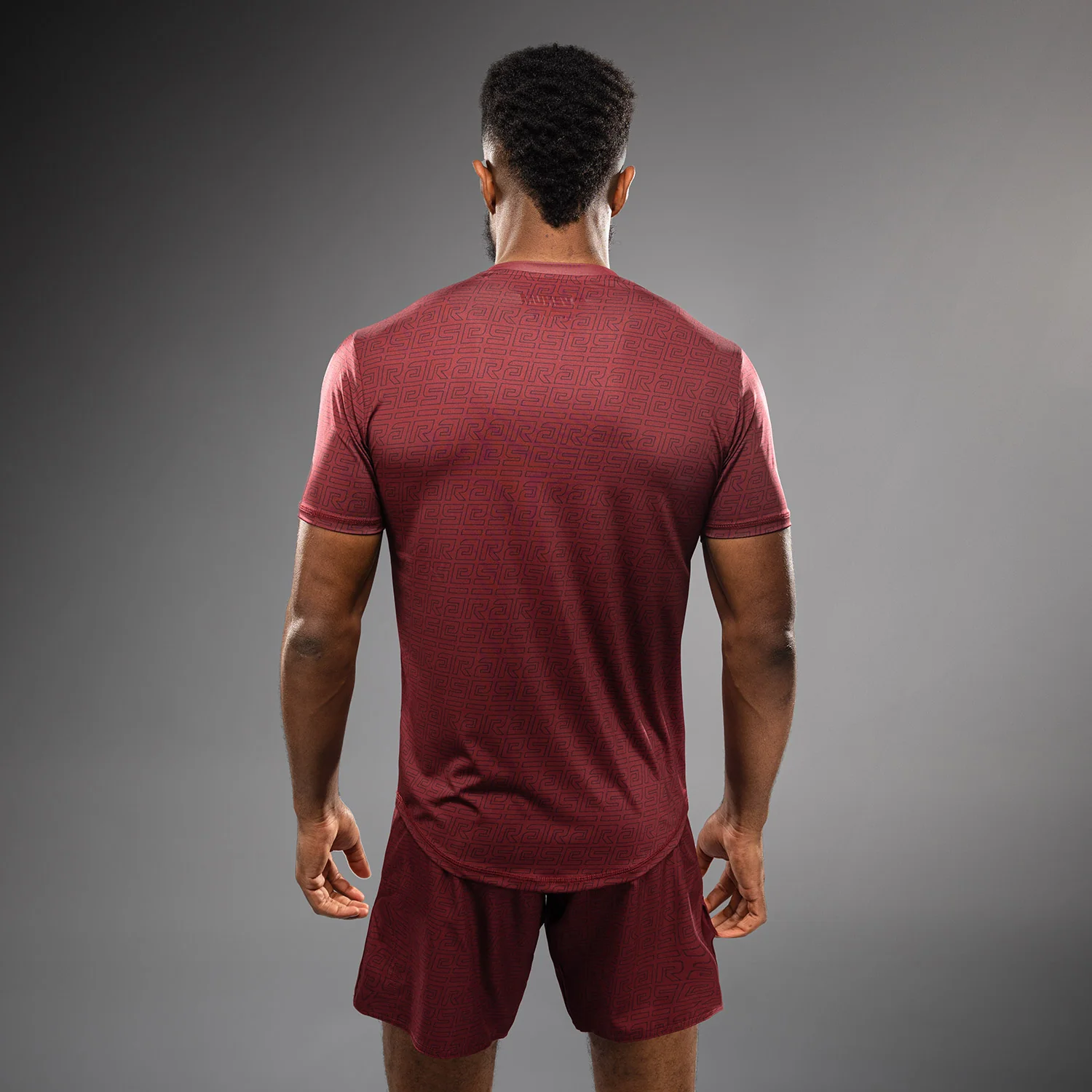 Venum x Ares Herren Dry-Tech T-shirt - Burgunder - Image 7