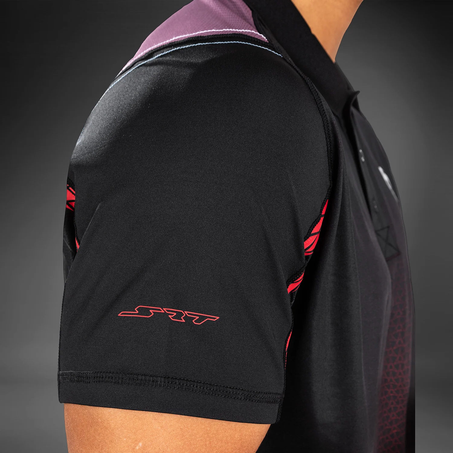 Venum x Dodge Banshee Dry Tech Polo für Männer - Schwarz - Image 3