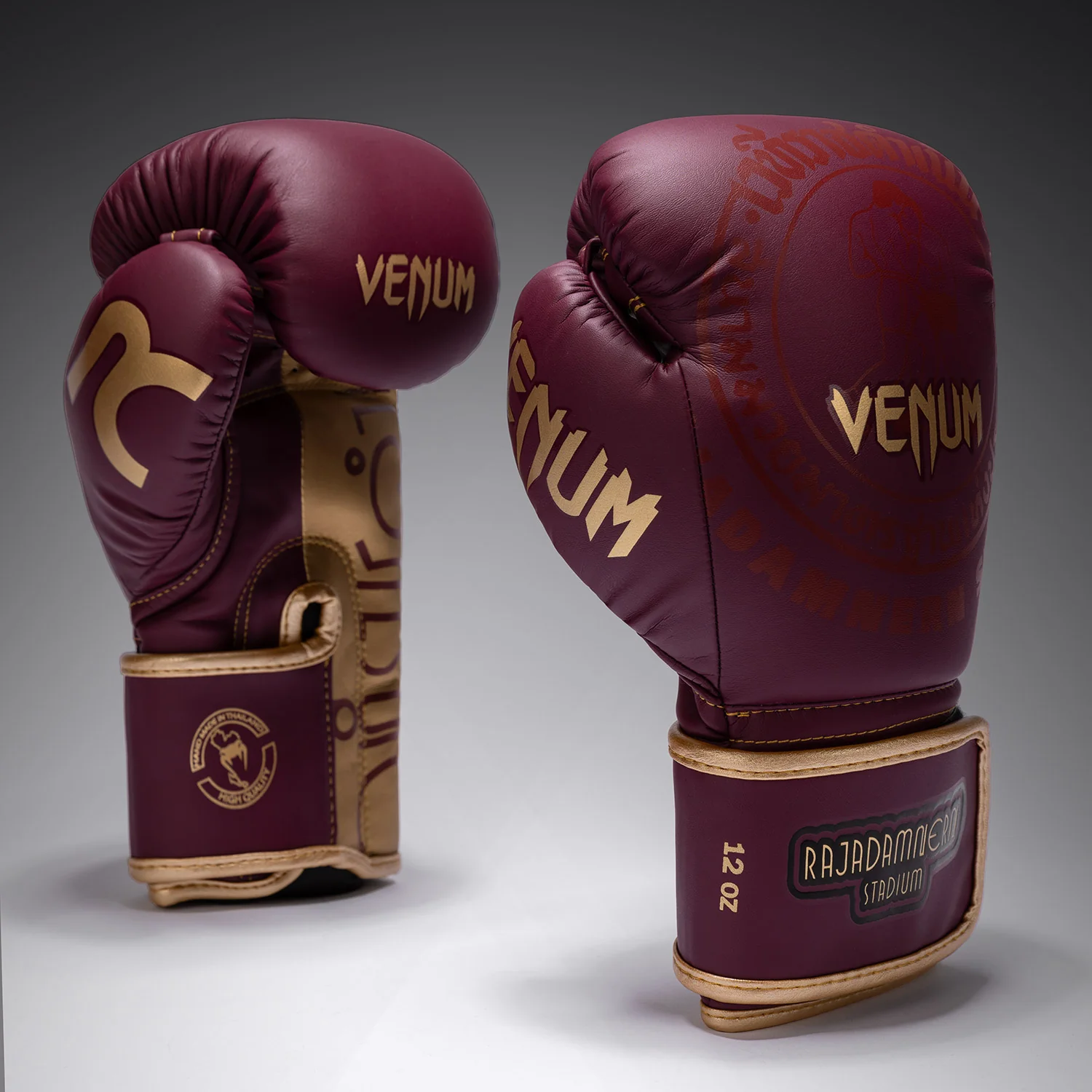 Venum x Rajadamnern Boxhandschuhe - Burgunder - Image 3