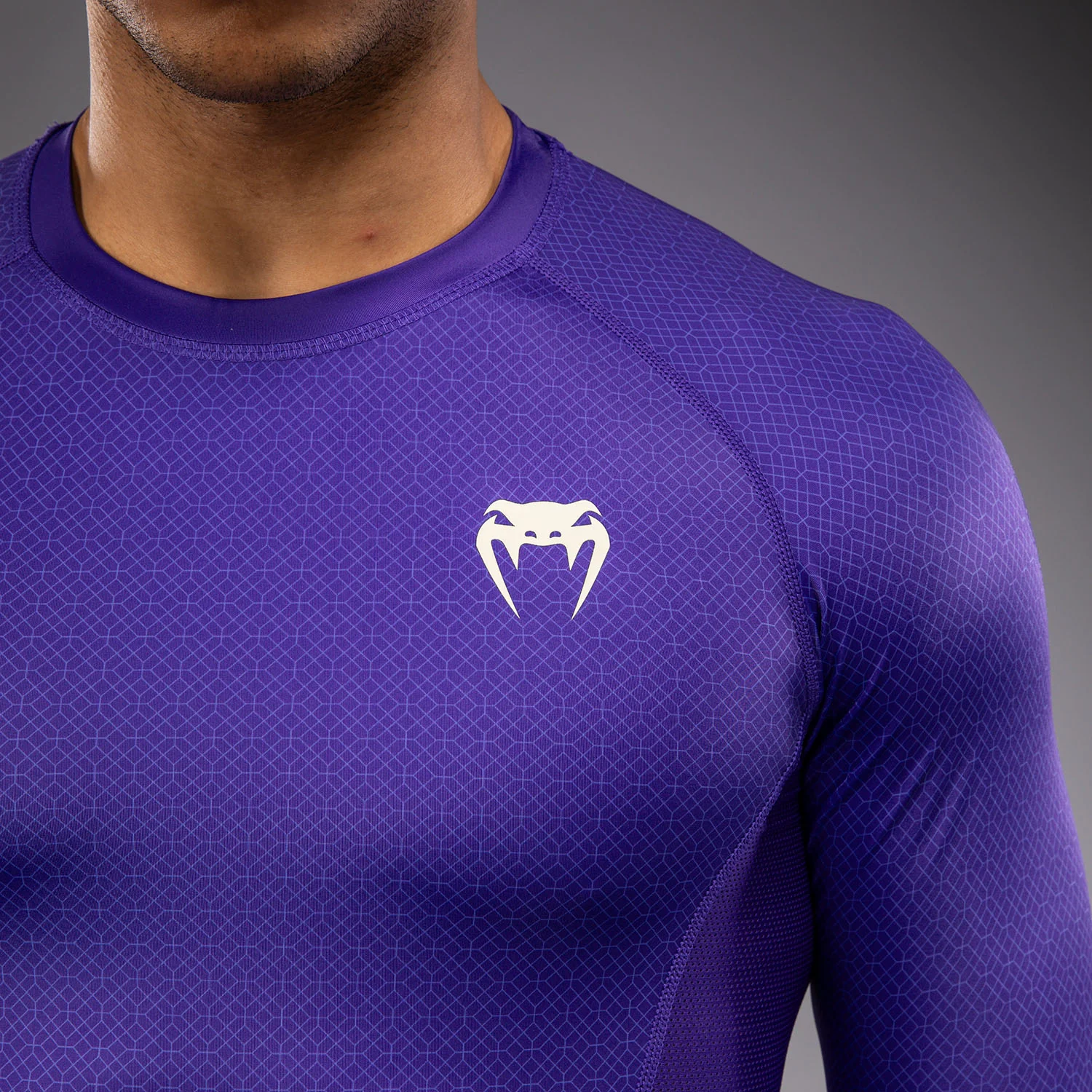 Venum x Roger Gracie Academy Langarm Rashguard - Lila - Image 5