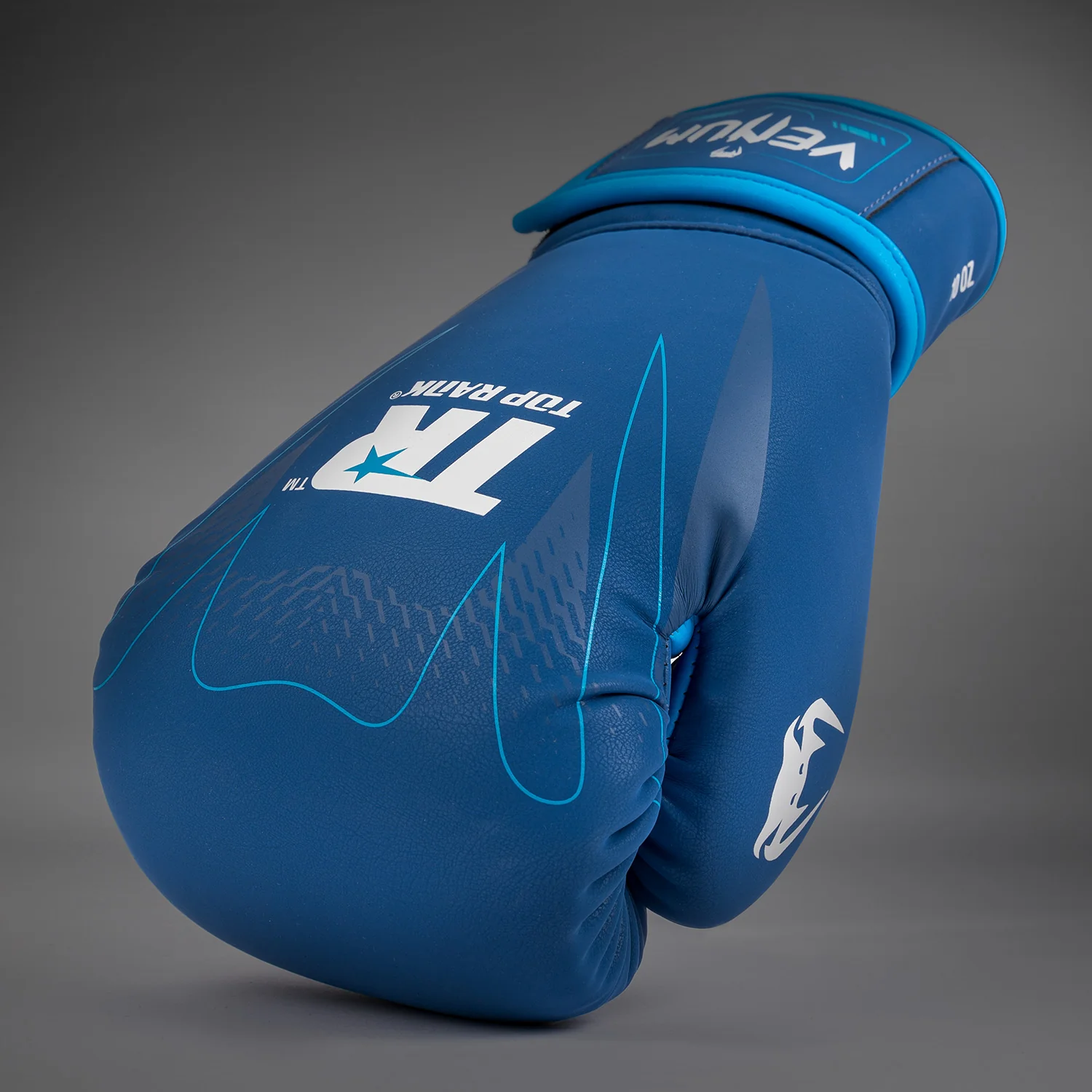Venum x Top Rank Original Impact Boxhandschuhe - Marineblau - Image 7